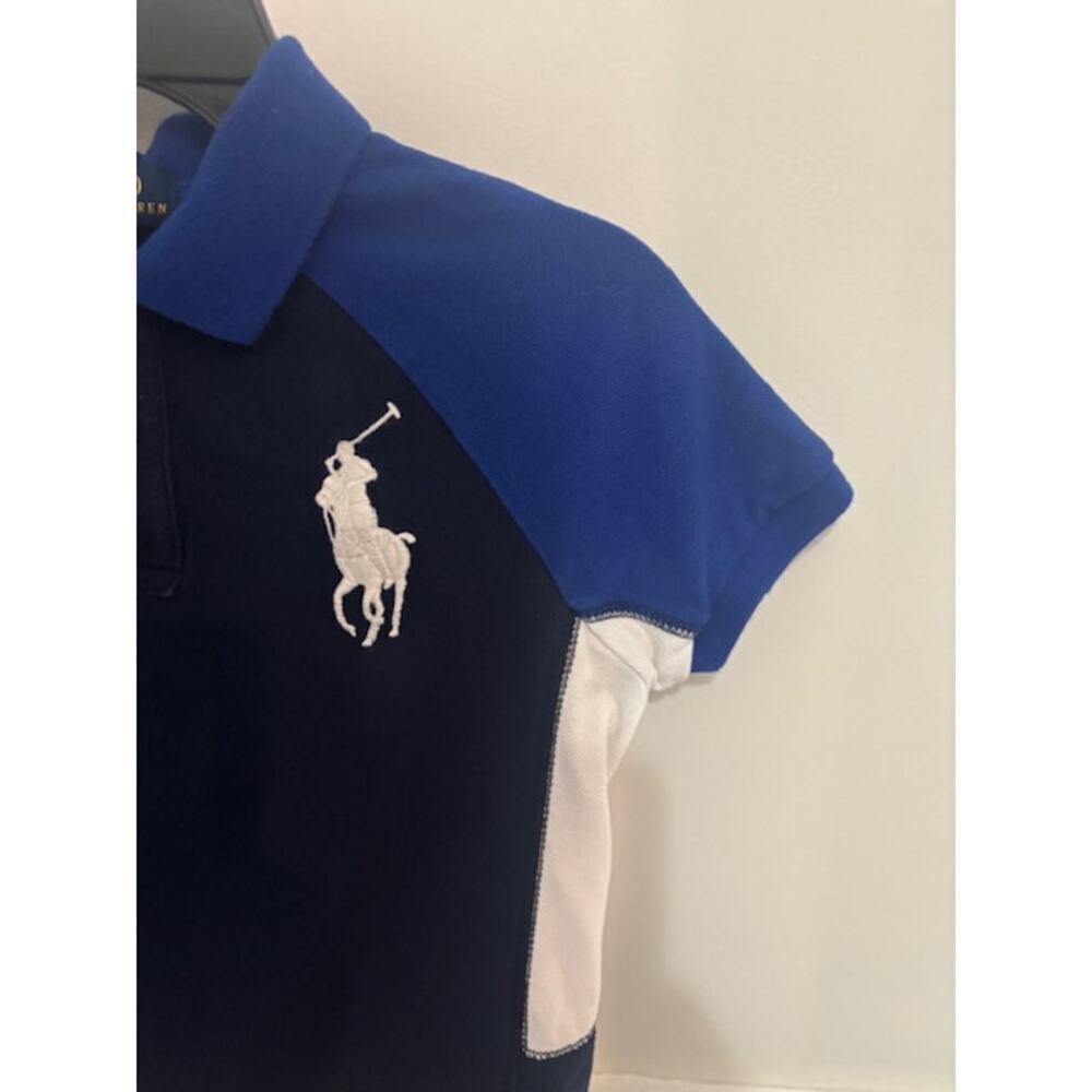 Polo Ralph Lauren Short Sleeve Rugby Shirt Big Pony Embroidered Boys Size 5 - Picture 5 of 6